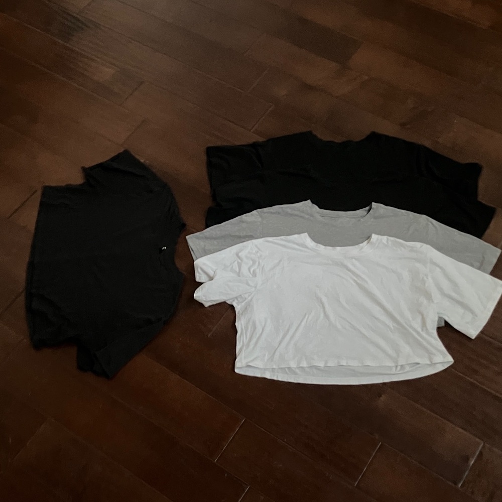 All Yours Cropped Tee bundle